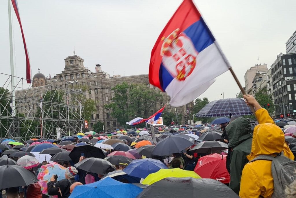 Ex -Yu: Počeo novi protest 