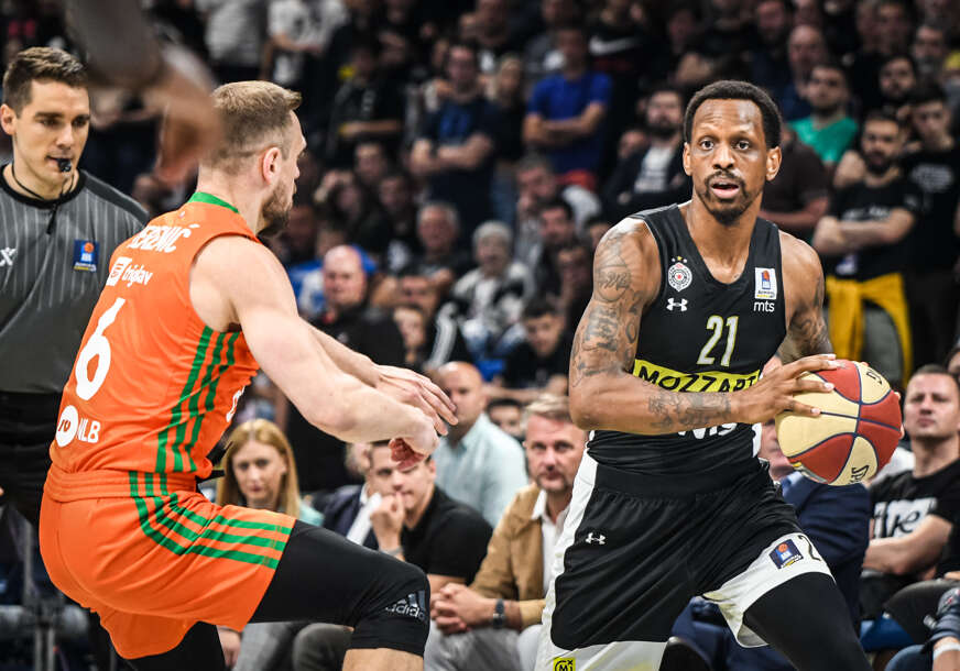 PARTIZAN POVEO U SERIJI Crno-bijeli na krilima Nanelija savladali Ljubljančane (FOTO)