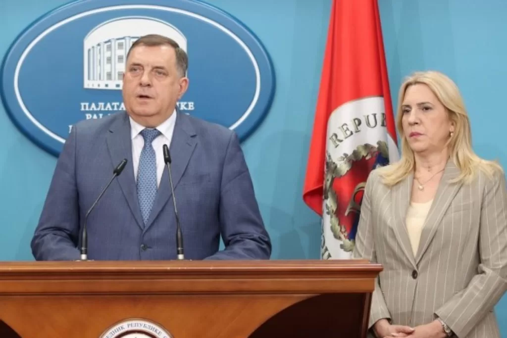 Dodik i Cvijanovićeva komentarisali uvođenje sankcija visokim funkcionerima u RS