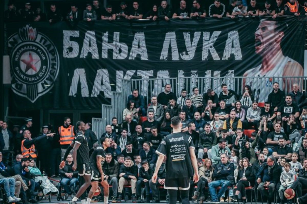 Crno-bijelo veče u Laktašima: Partizan brutalan prema Igokei