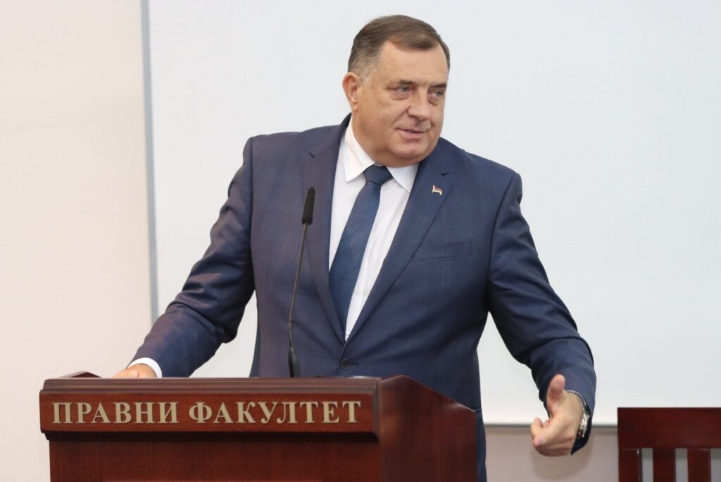 Dodik osudio napade Hamasa na civilna naselja u Izraelu