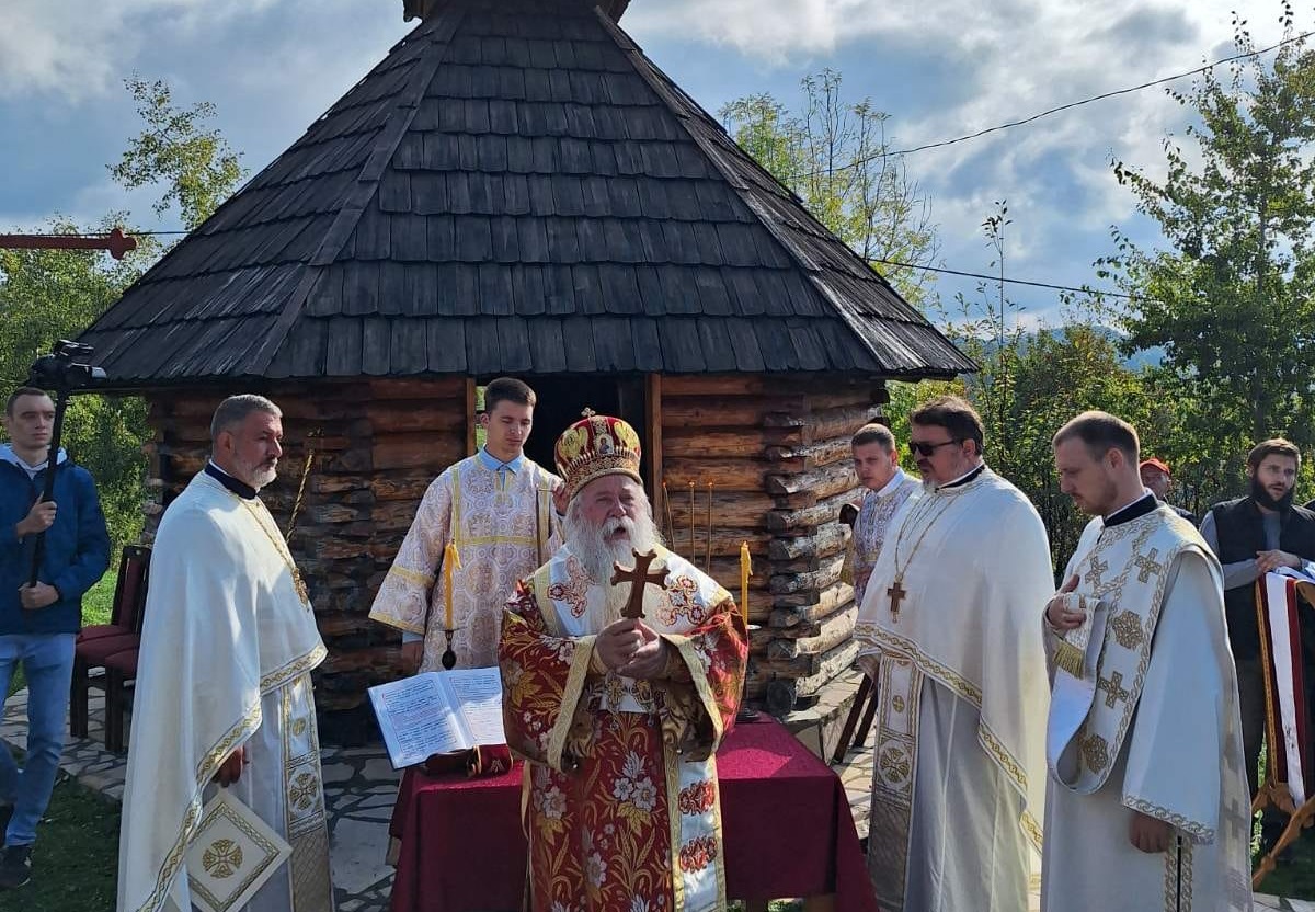 Mitropolit Hrizostom osveštao crkvu posvećenu Sv. velikomučeniku Prokopiju u Milićima (FOTO)