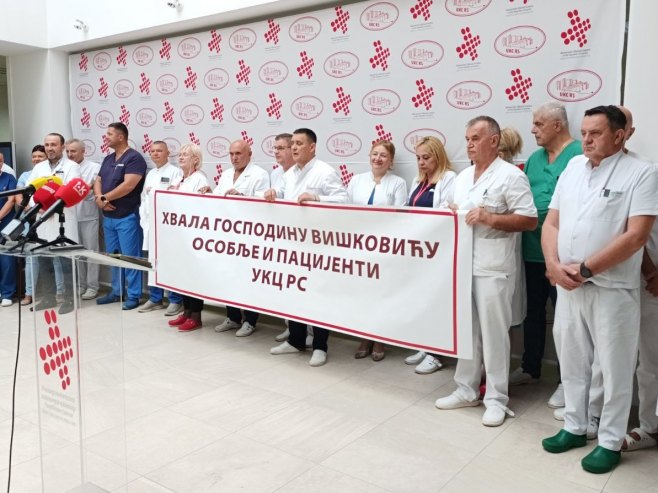 UKC Srpske: Zahvalnost Viškoviću za podršku koju je pružio za vrijeme pandemije kovida 19