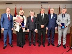 Ambasador Rusije u BiH odlikovao rukovodstvo Univerziteta u Istočnom Sarajevu