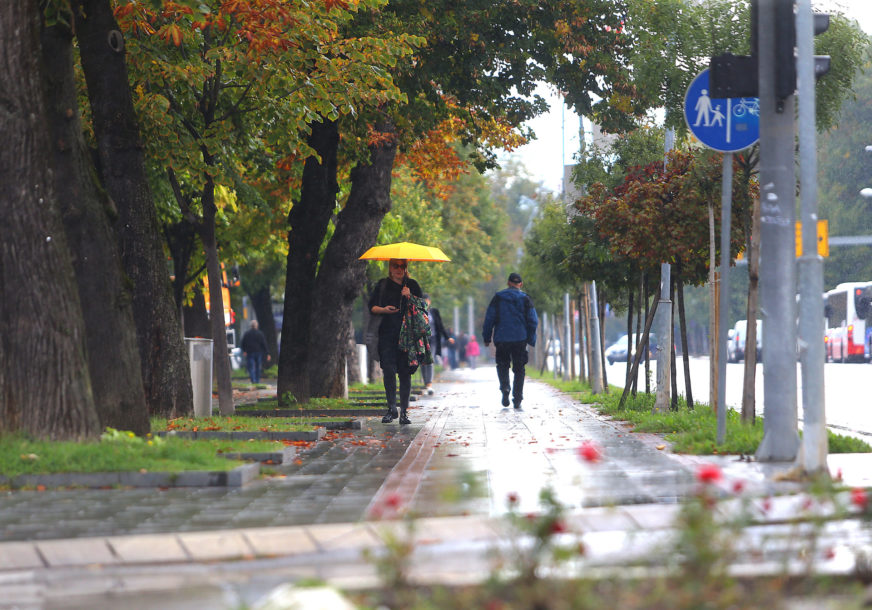 Danas oblačno uz kišu, na sjeveru i zapadu toplije