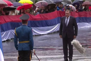 Počeo prijem u Palati Republike, Dodik dočekan aplauzom