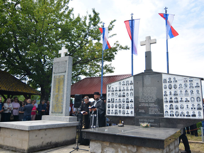 Pomen stradalim Srbima u Srebrenici i Bratuncu