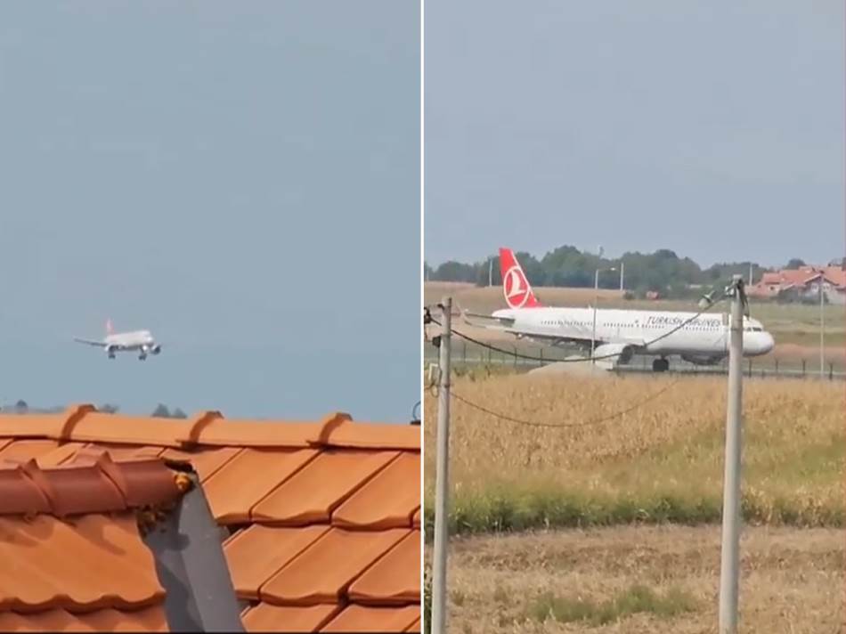 Drama na nebu, avion iz Istanbula prinudno sletio u Beograd: Pilot tek iz drugog puta uspio da ga prizemlji